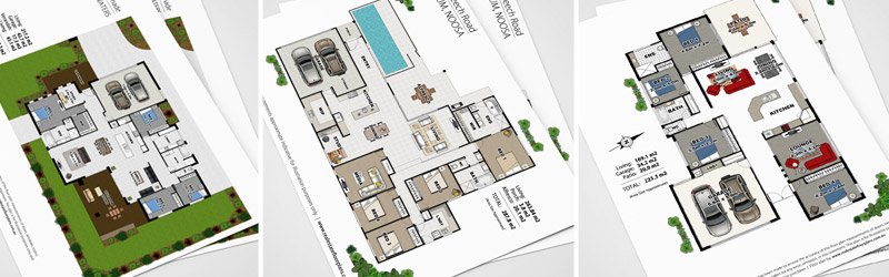 Example of our real estate floor plans